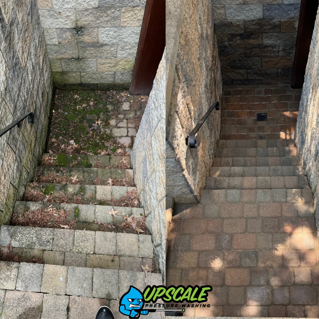 Paver Sealing before and after — Columbus, Ohio