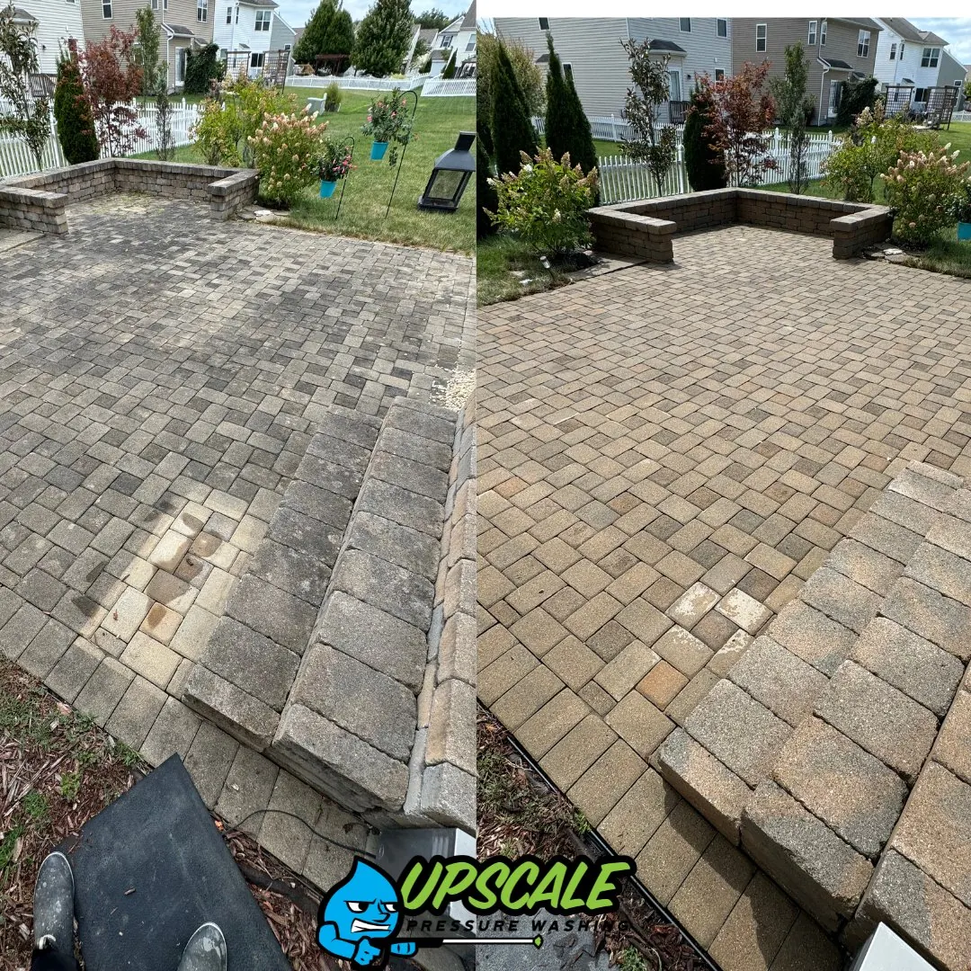 Pressure Washing before and after — Columbus, Ohio